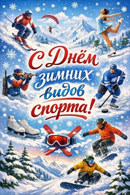 С Днём зимних видов спорта!